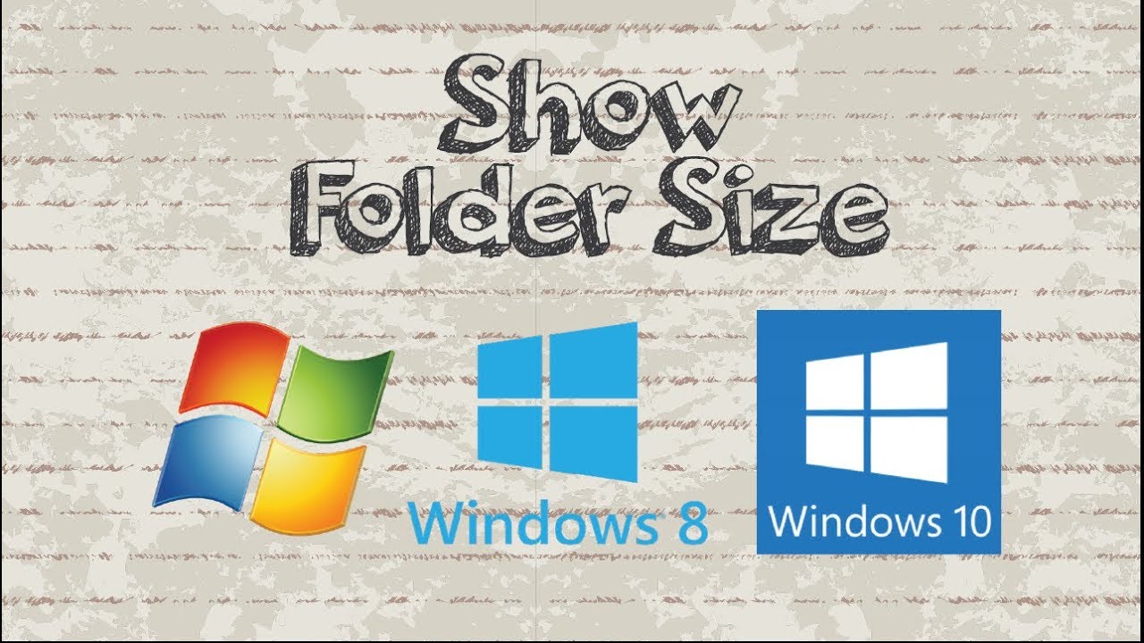 windows 10 how to show foldersizes in exporer